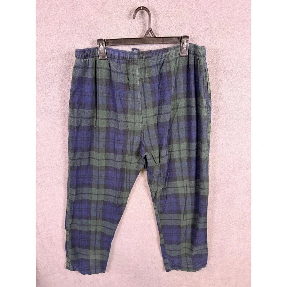 Polo Ralph Lauren Pajama Pants Men XL Blackwatch Tartan Plaid Sleepwear